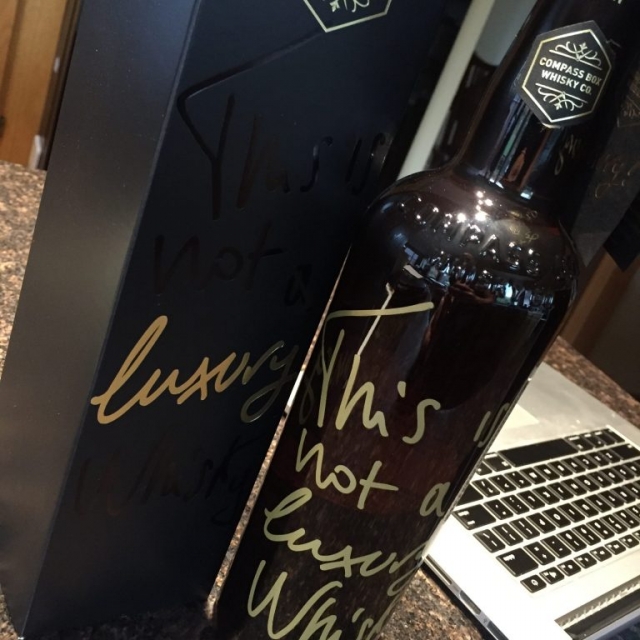 Compass Box This is Not A Luxury Whisky