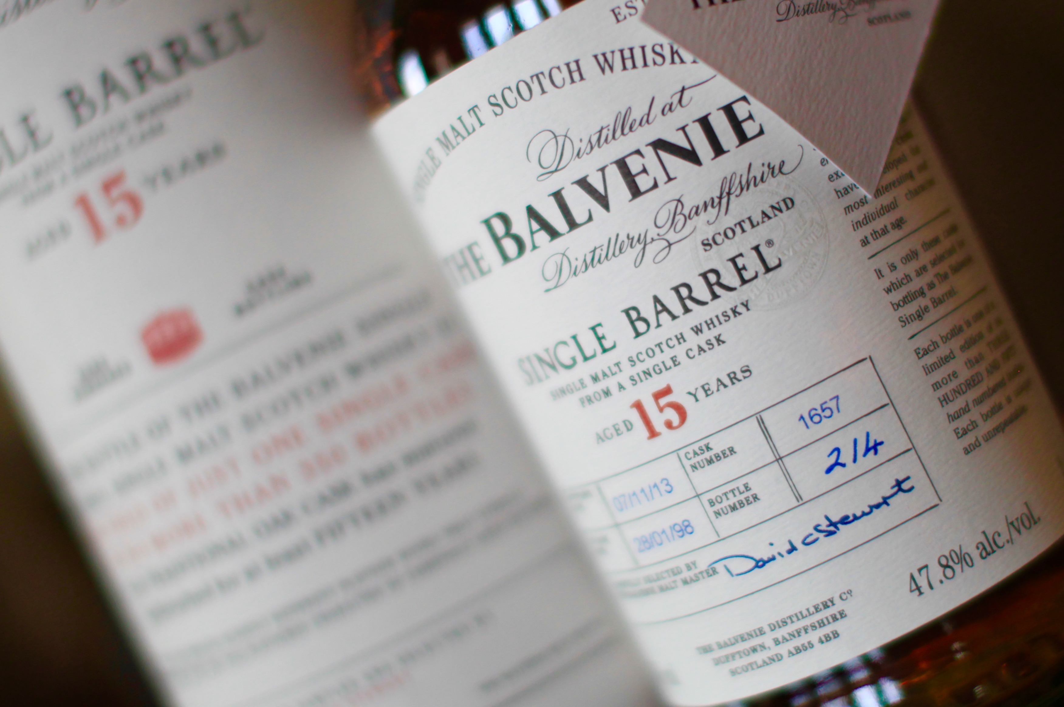 Balvenie 15 Year Single Barrel